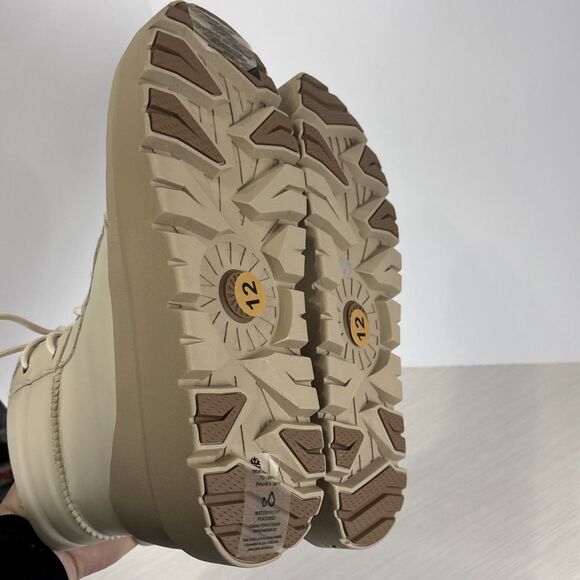 UGG UNISEX NEUMEL HIGH WEATHER HYBRID BIRCH /WHITE PEPPER BOOTS MEN SIZE 12 NEW - Picture 7 of 8